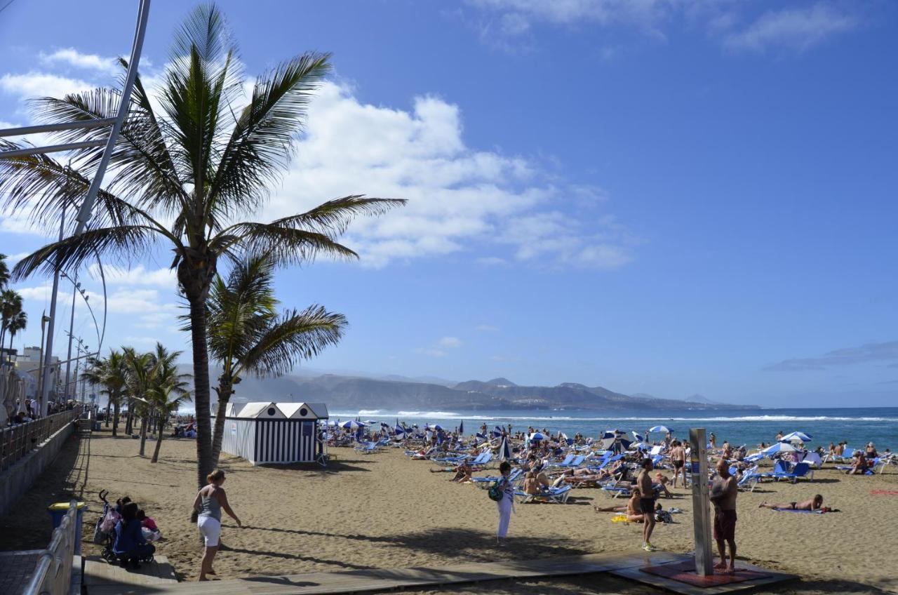 Seafront Terrace Home Las Canteras Beach - Wifi Las Palmas Exterior photo